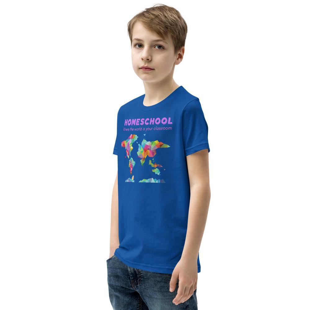 The World is your classroom Youth Short Sleeve T-Shirt - Proud Libertarian - Proud Libertarian