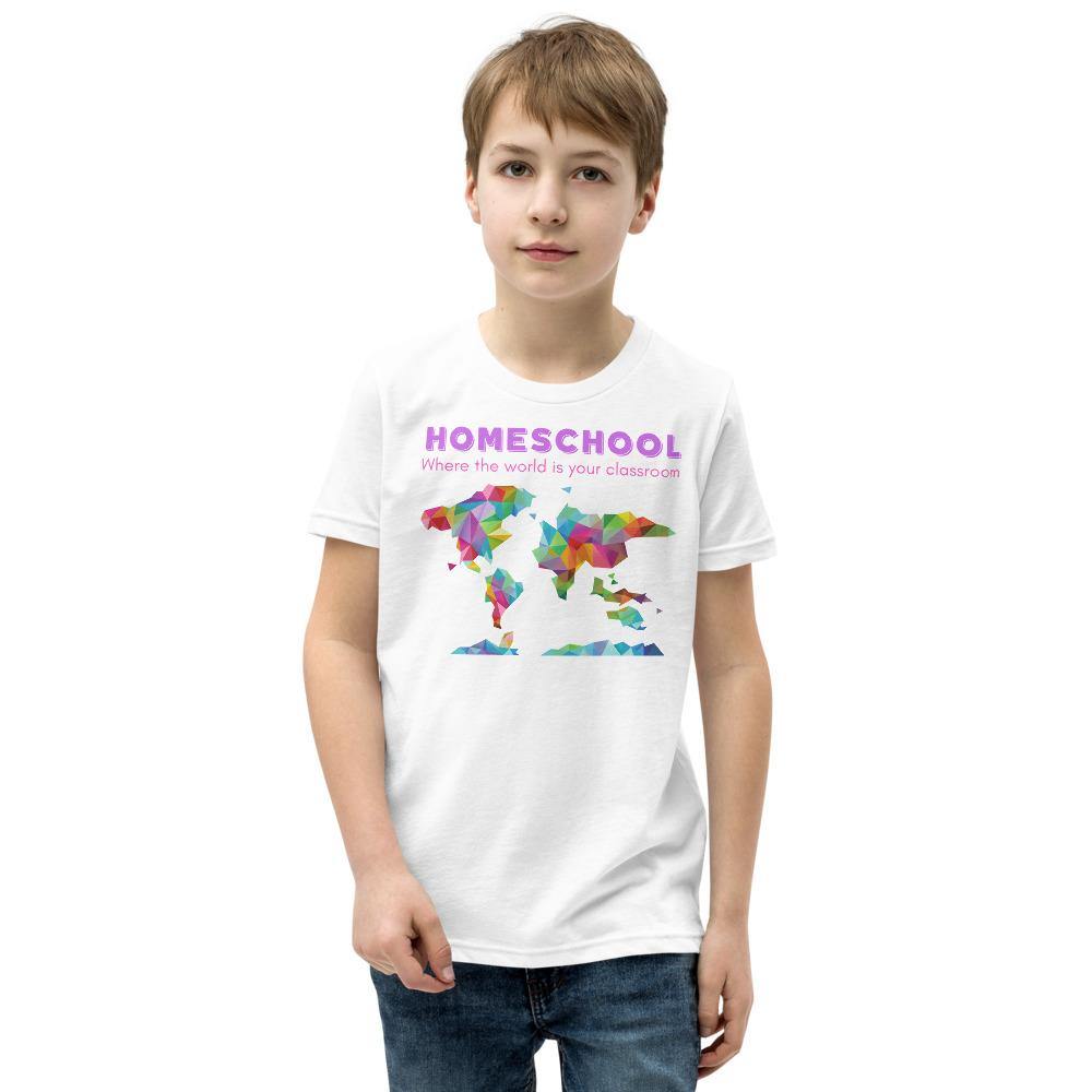 The World is your classroom Youth Short Sleeve T-Shirt - Proud Libertarian - Proud Libertarian