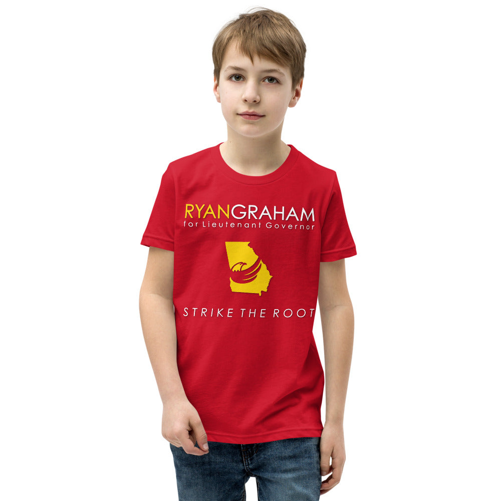 Ryan Graham for Georgia Youth Short Sleeve T-Shirt - Proud Libertarian - Graham for Georgia