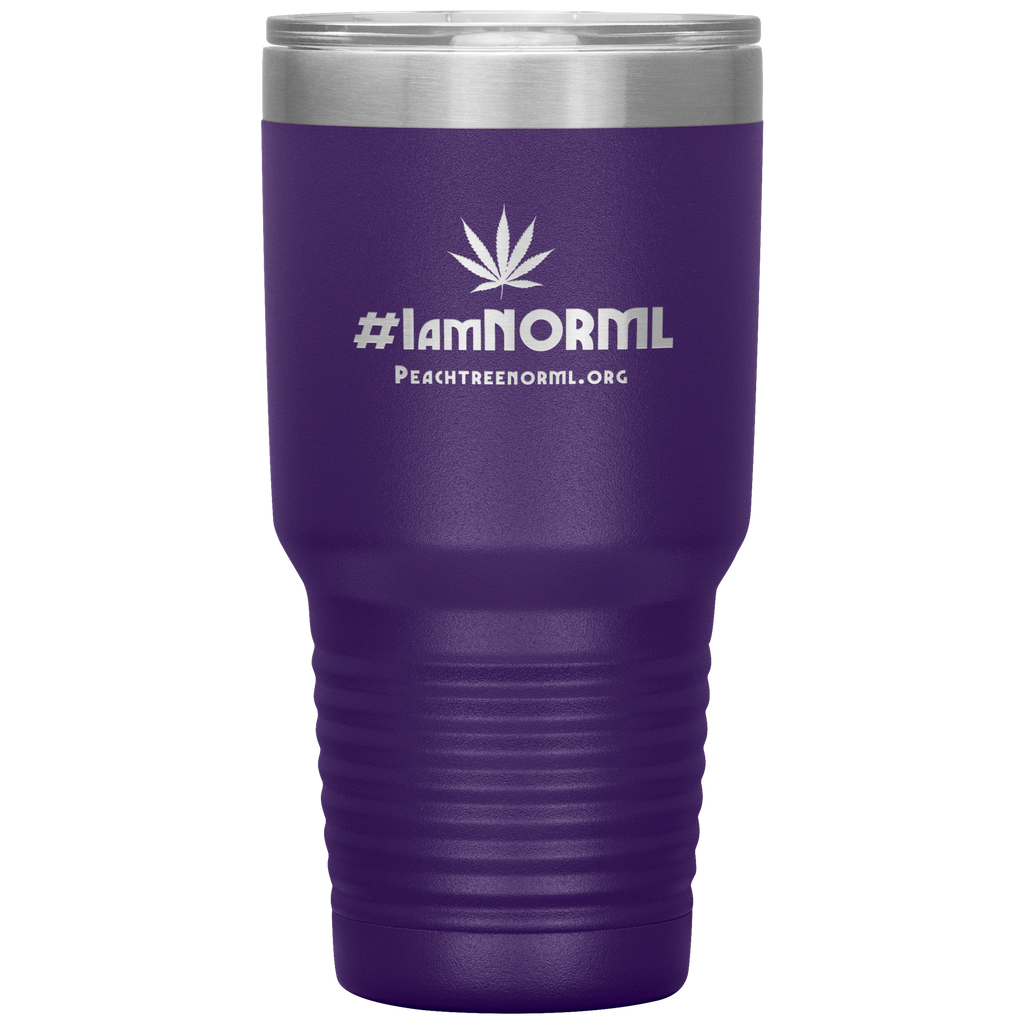 #IAmNORML Tumbler 30z - Proud Libertarian - Peachtree NORML